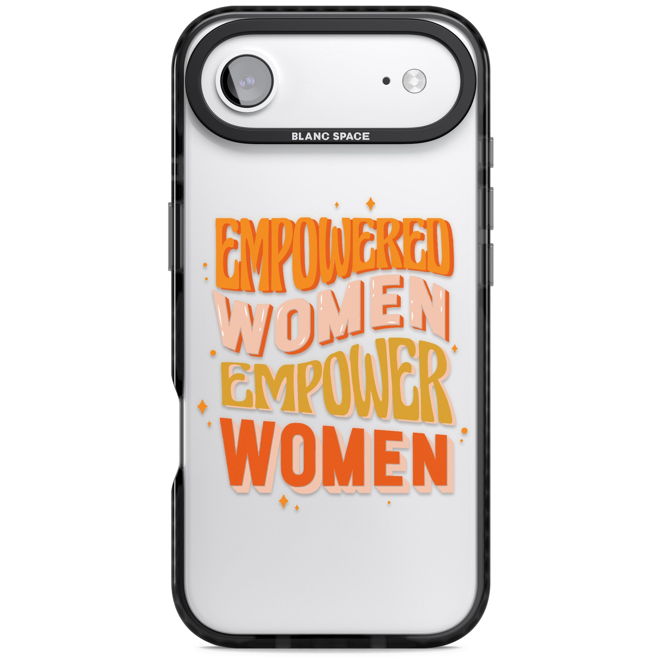 Empowered Women iPhone 17 Air Impact Black Phone Case
