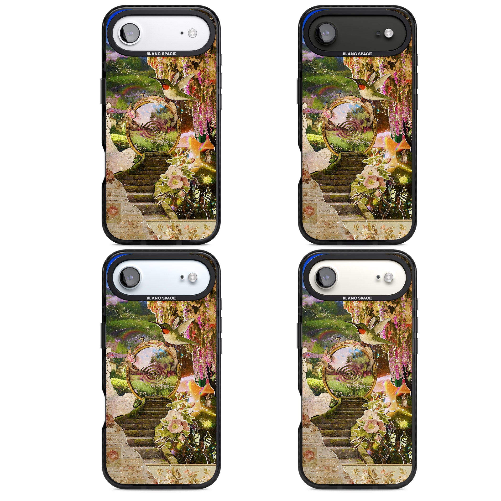 Fairy Portal iPhone 17 Air Impact Black Phone Case APT Impact Protection