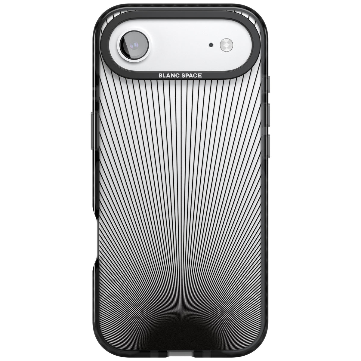 Linear Horizon iPhone Air Impact Black Phone Case front