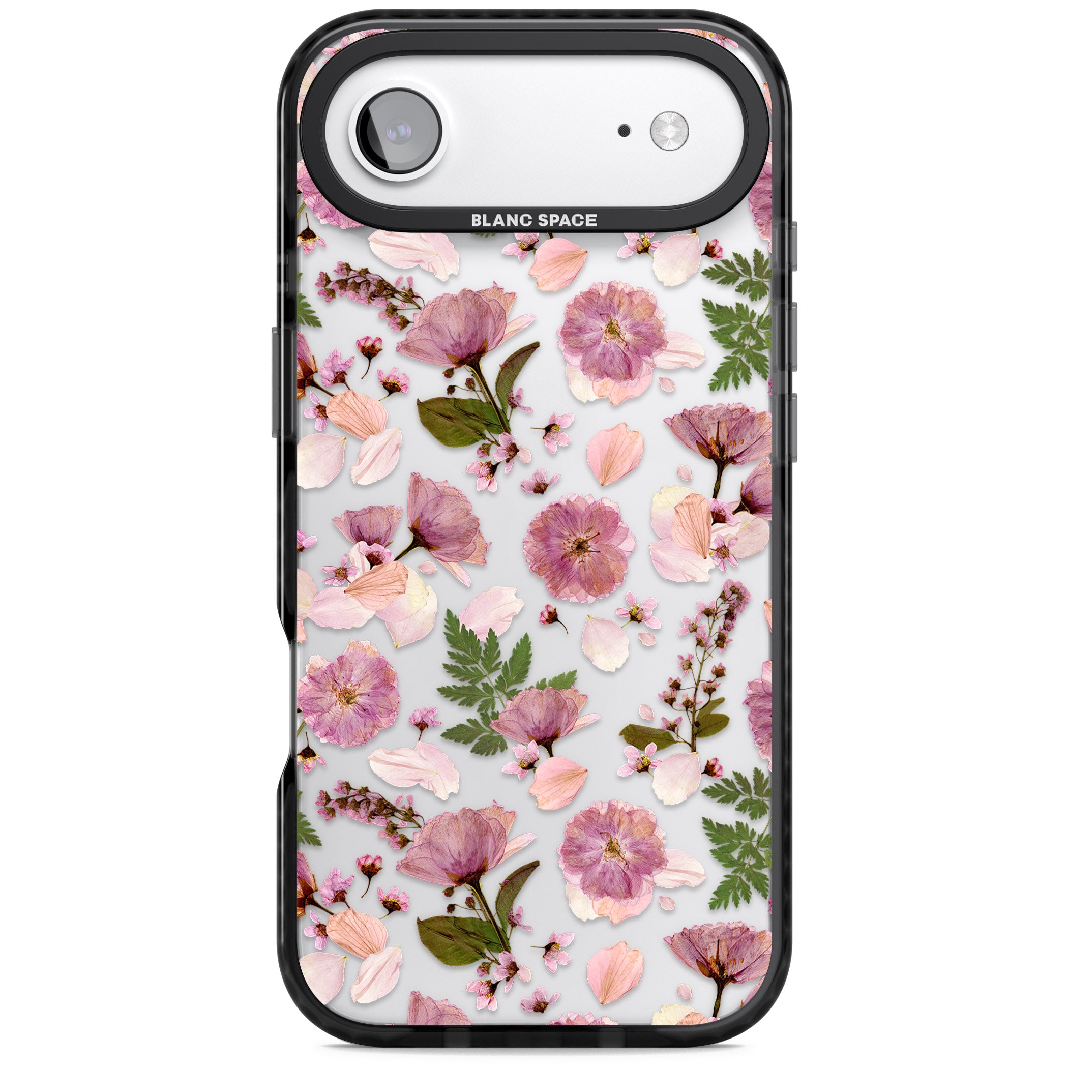 Floral Fantasy Menagerie iPhone 17 Air Impact Black Phone Case