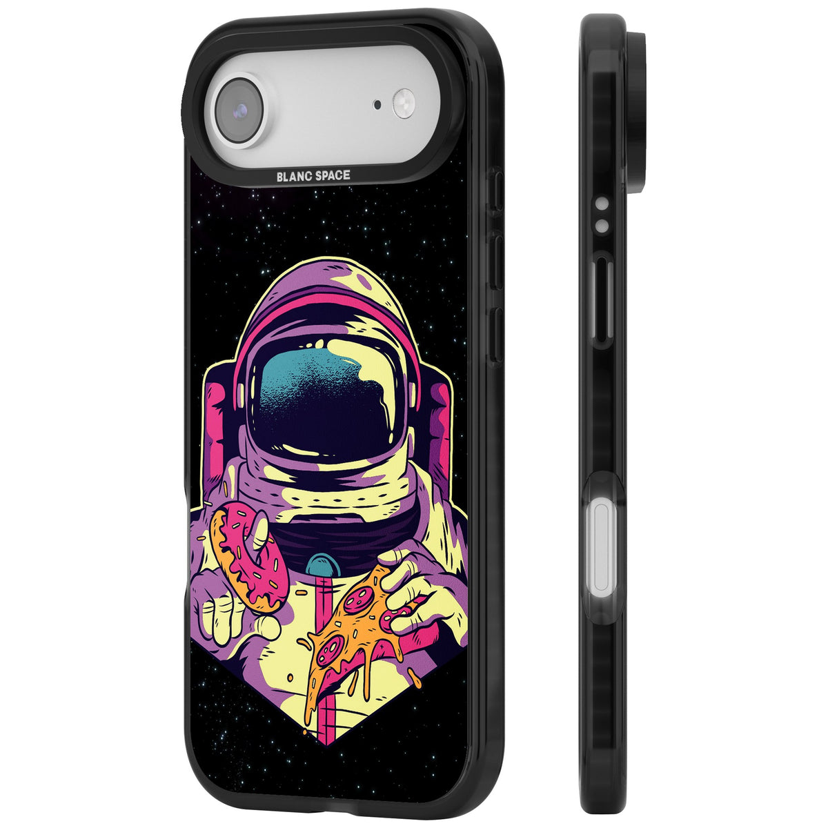 Astro Cheat Meal iPhone Air Impact Black Phone Case side