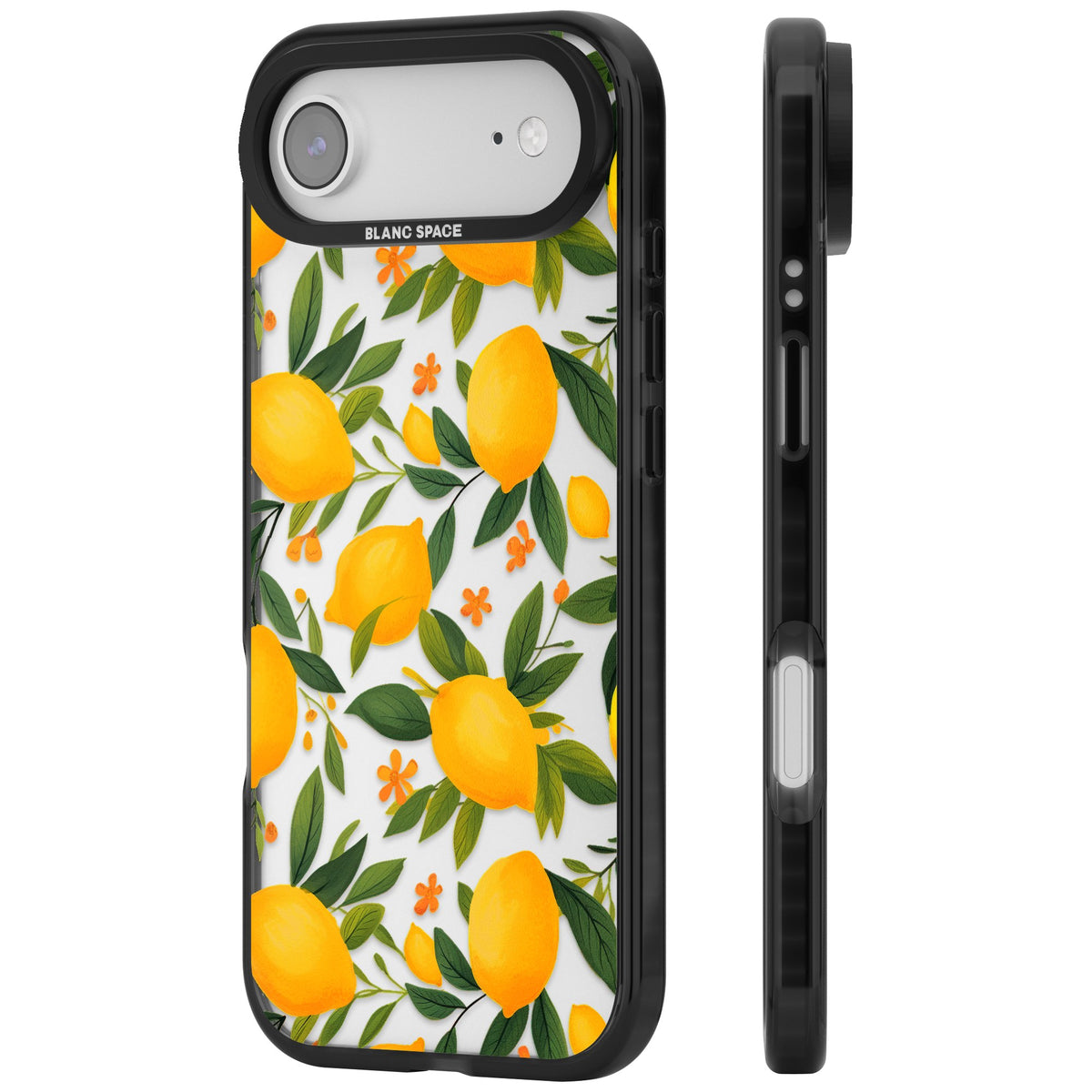 Lemon Grove iPhone Air Impact Black Phone Case side