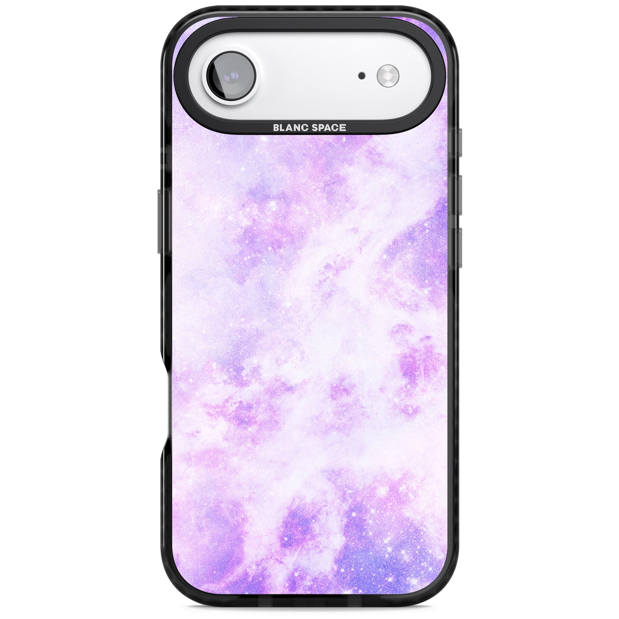 Purple Galaxy Vibes iPhone 17 Air Impact Black Phone Case