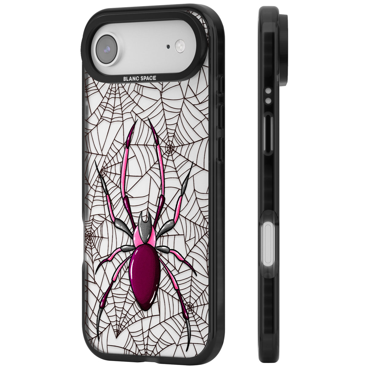 Arachnophobia iPhone Air Impact Black Phone Case side