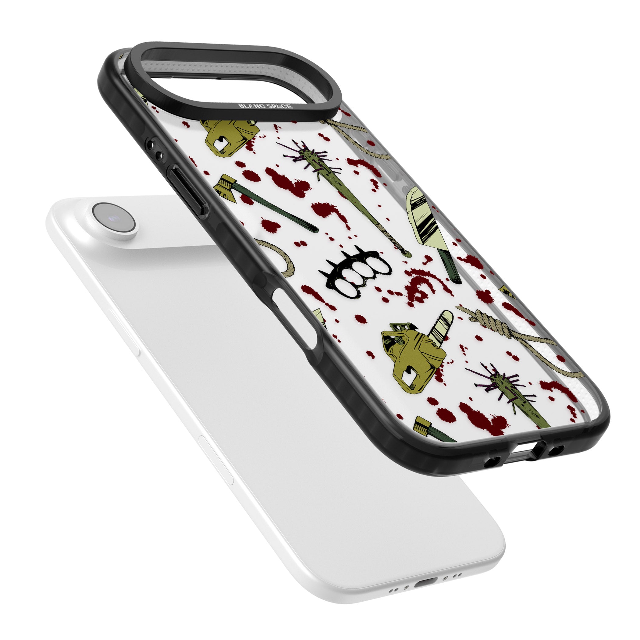 Movie Massacre iPhone 17 Air Impact Black Phone Case Colours