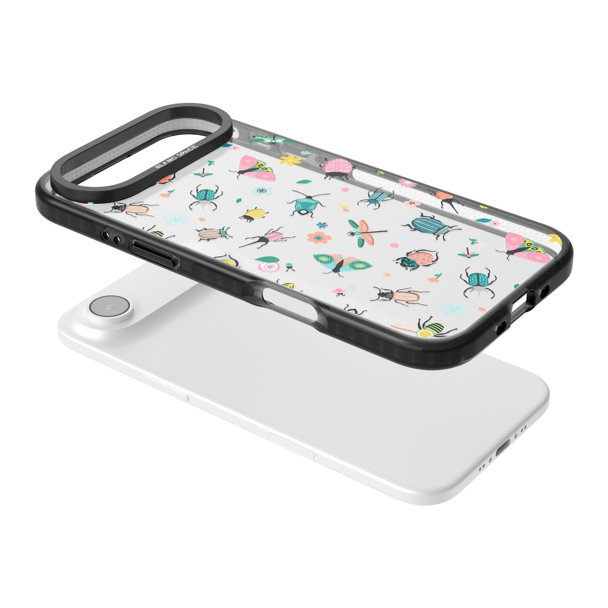 Bug Life iPhone Air Impact Black Phone Case angled