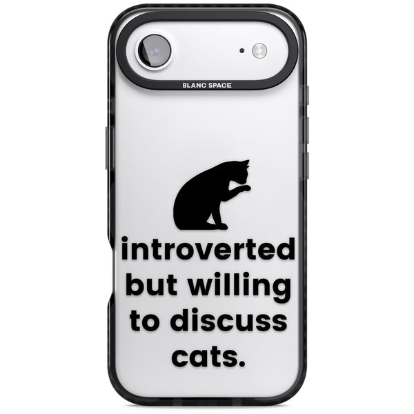 Introverted But Willing To Discuss Cats