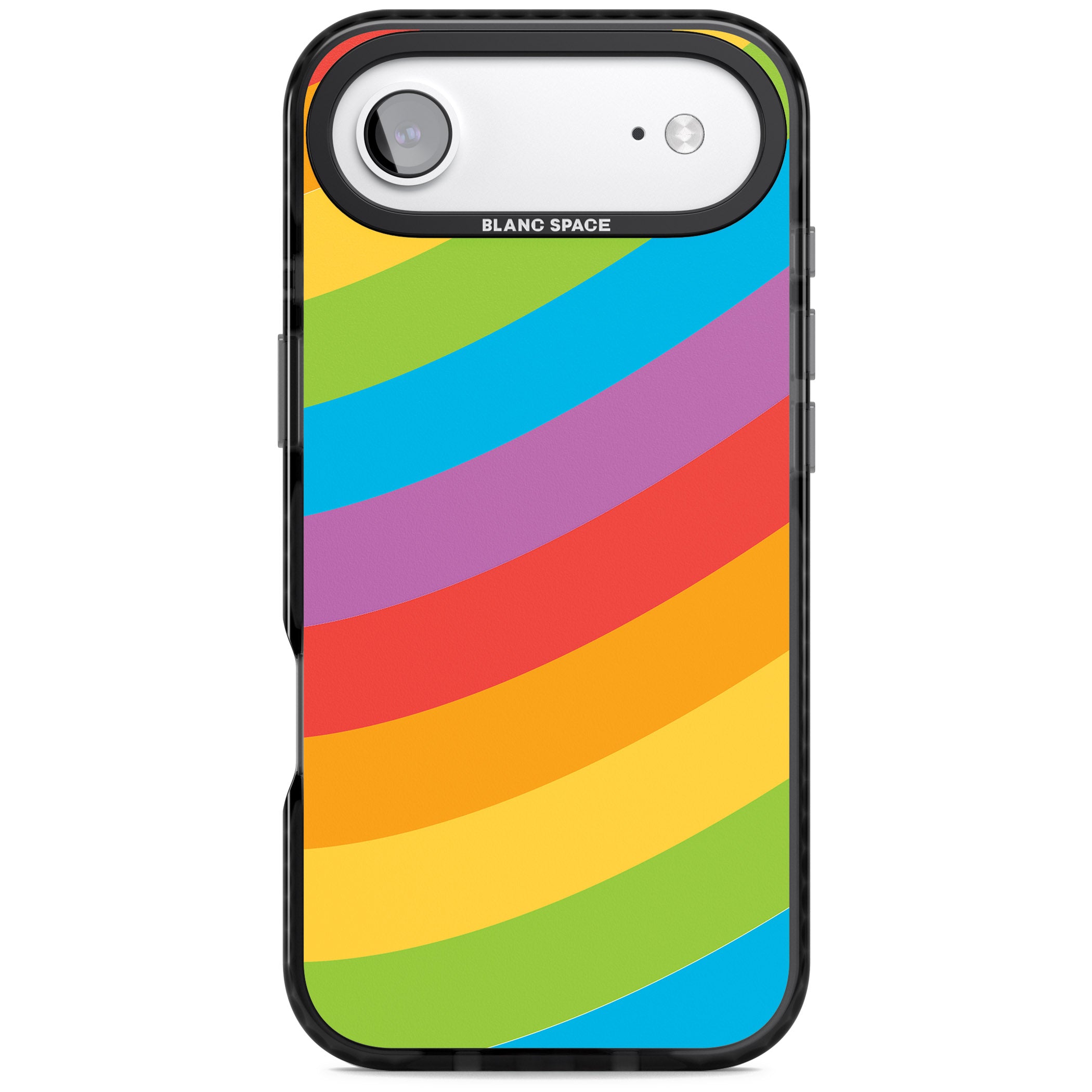 Lucky Rainbow iPhone 17 Air Impact Black Phone Case