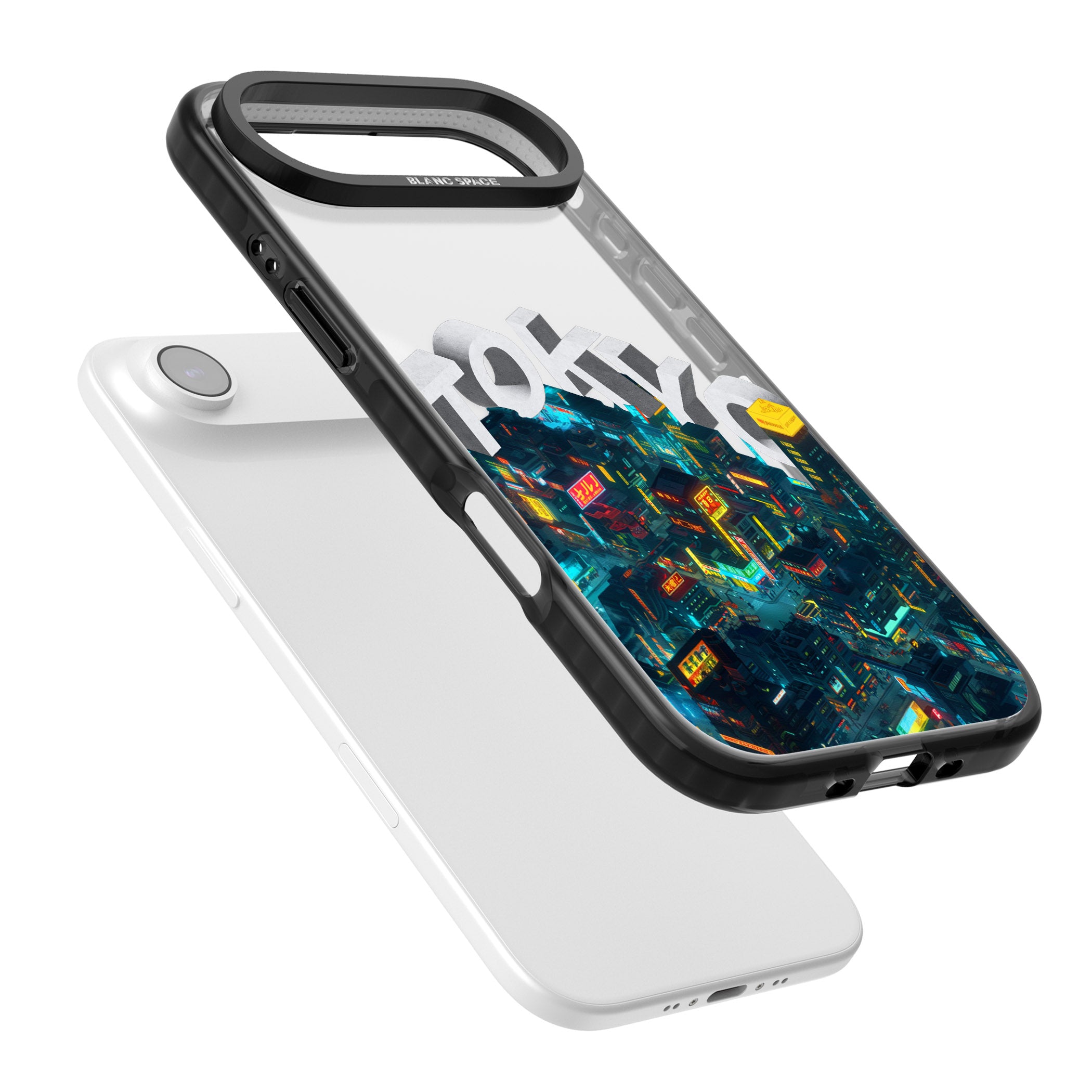 Tokyo iPhone 17 Air Impact Black Phone Case Colours