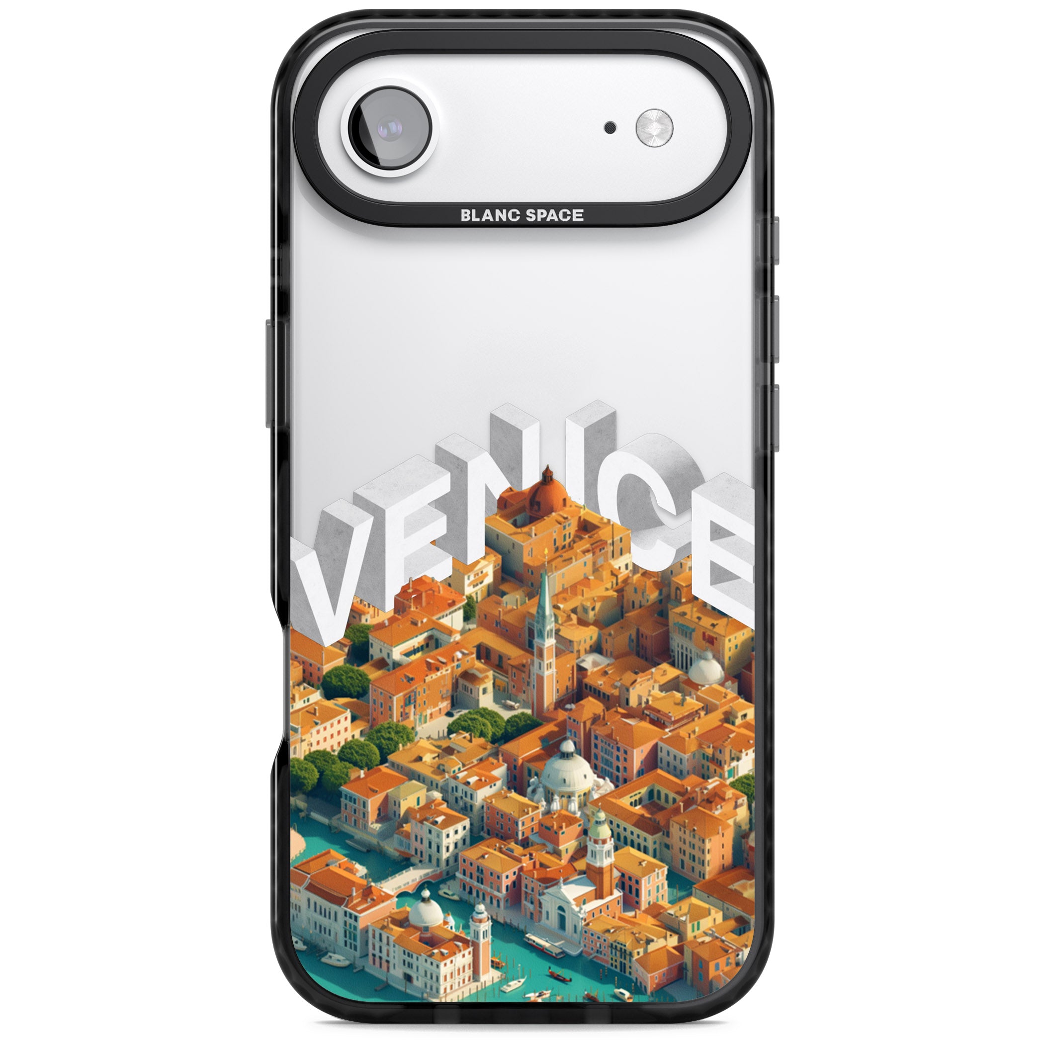 Venice iPhone 17 Air Impact Black Phone Case