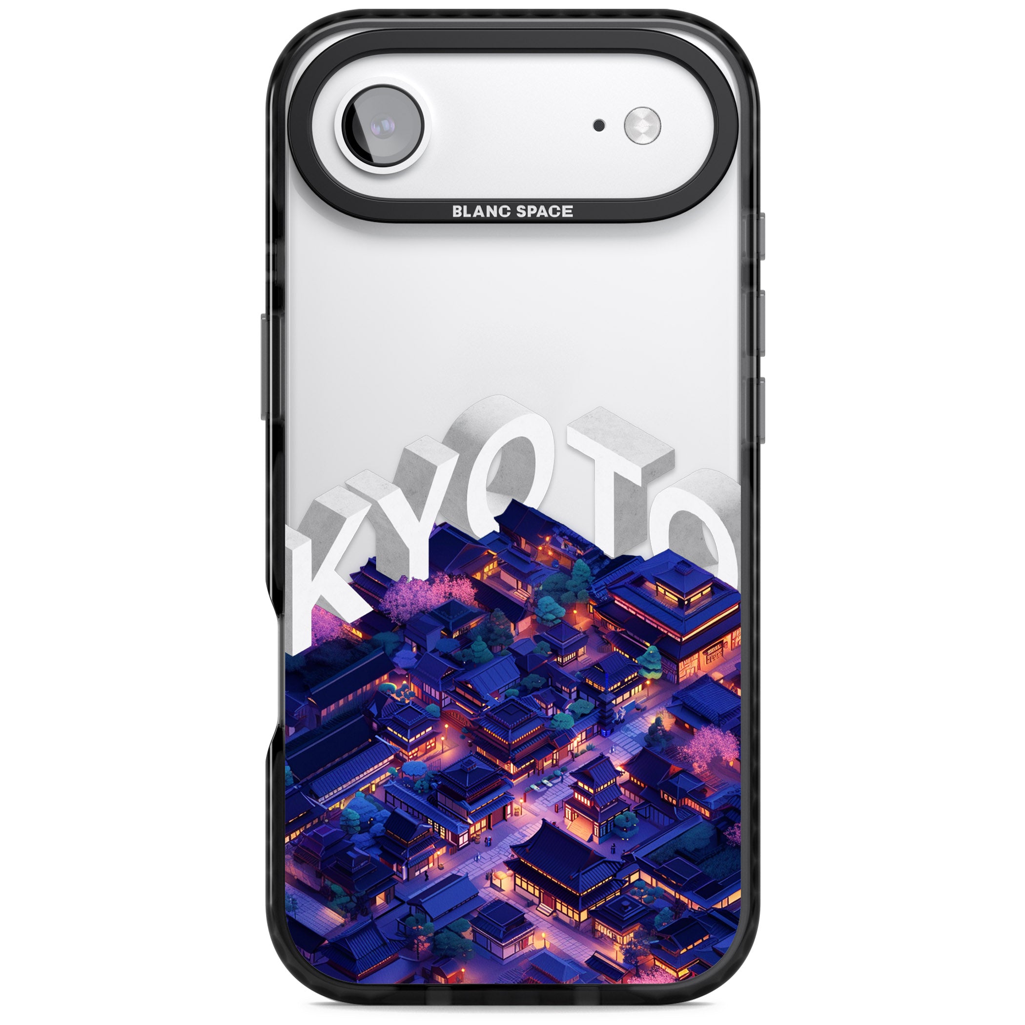 Kyoto iPhone 17 Air Impact Black Phone Case