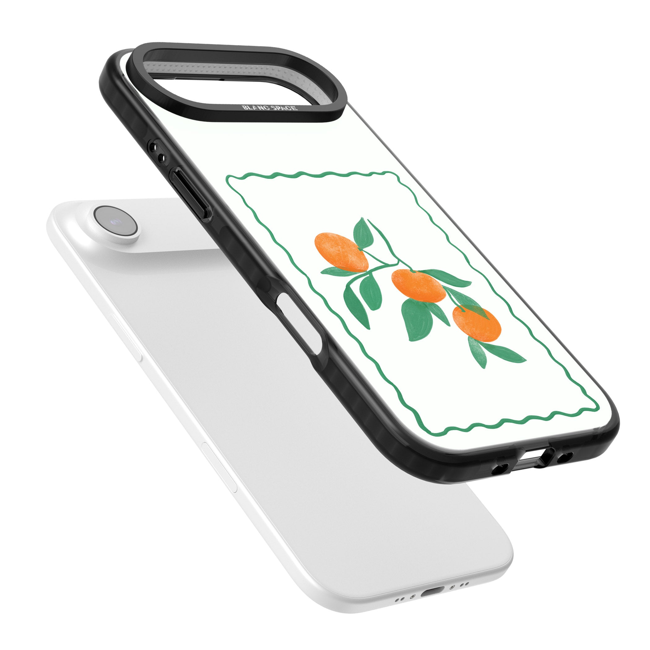 Italian Oranges iPhone 17 Air Impact Black Phone Case Colours