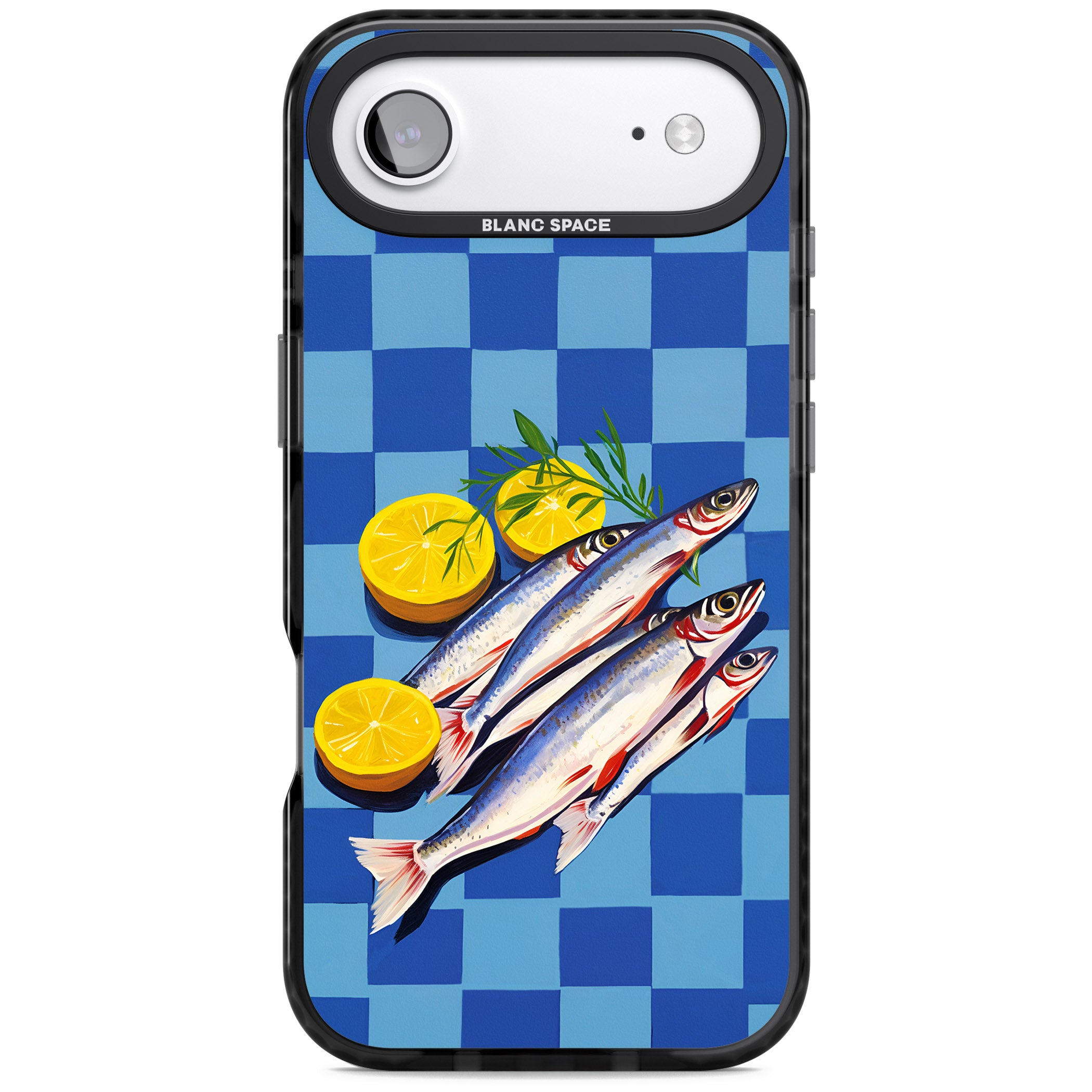 Fish & Lemons iPhone 17 Air Impact Black Phone Case