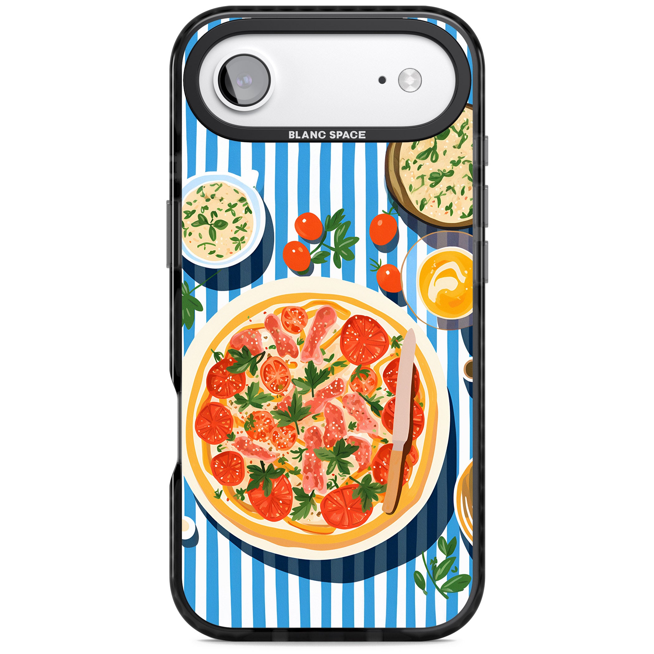 Italian Platter iPhone 17 Air Impact Black Phone Case