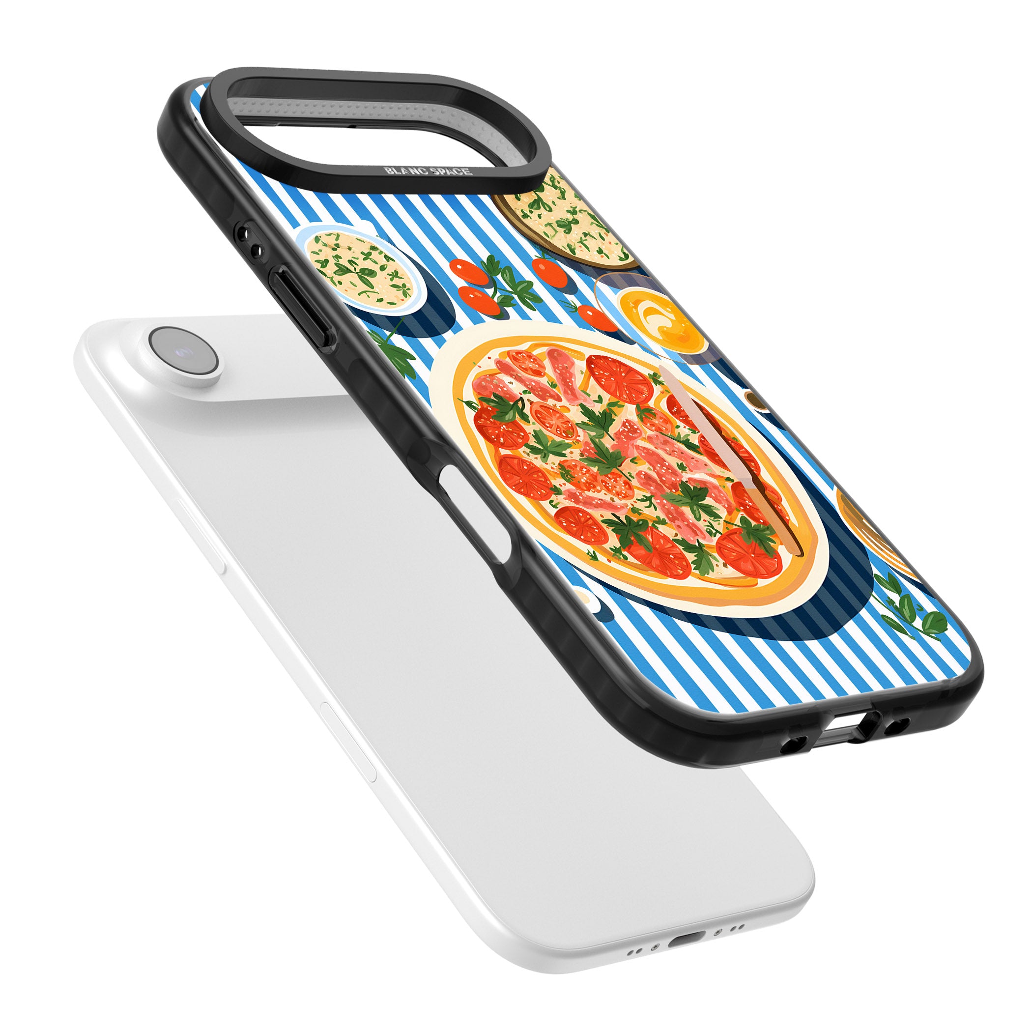 Italian Platter iPhone 17 Air Impact Black Phone Case Colours