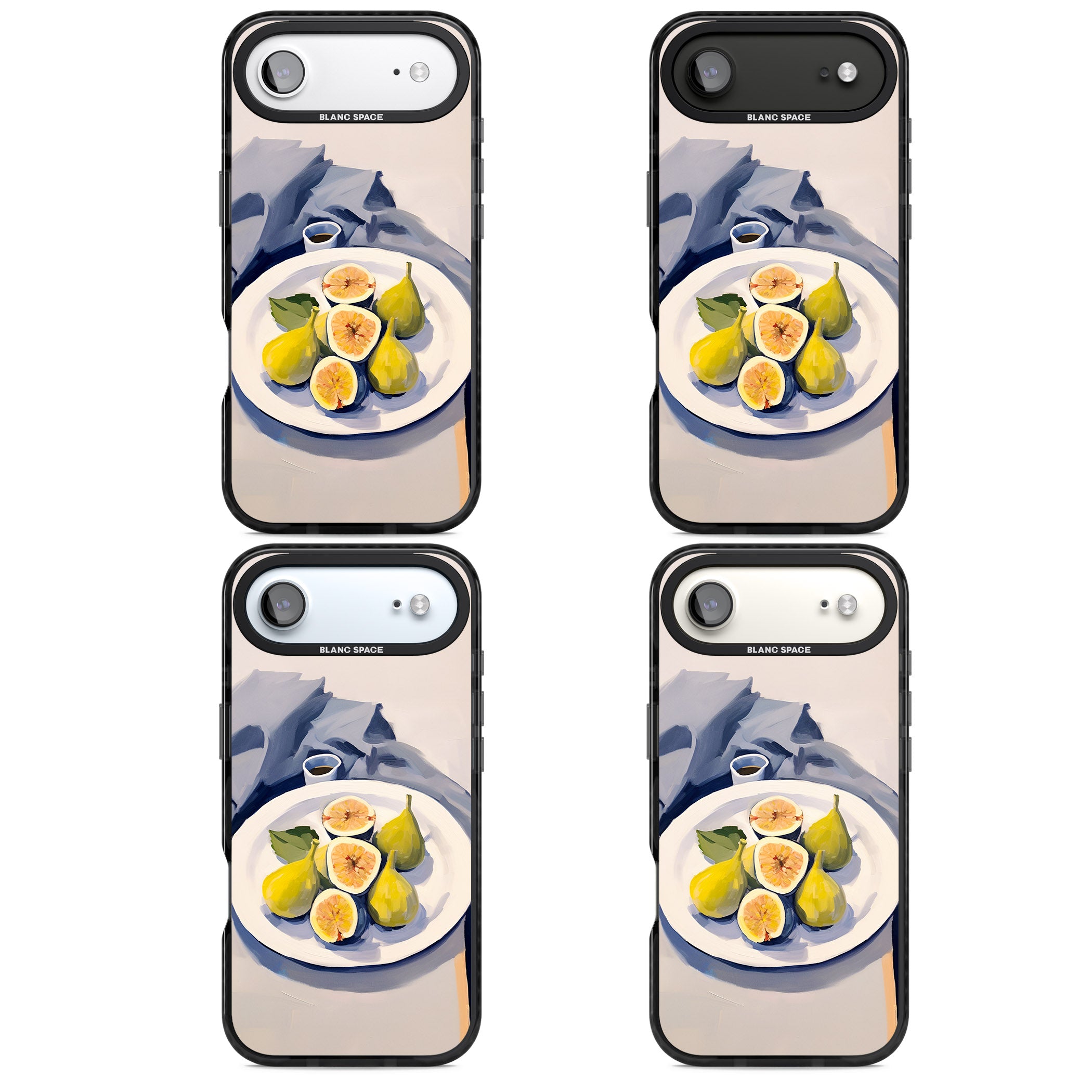 Plate of Pears iPhone 17 Air Impact Black Phone Case APT Impact Protection