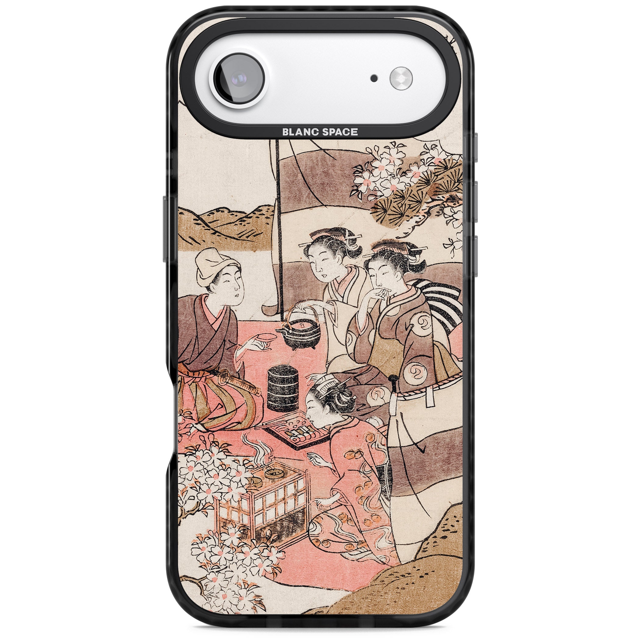 Japanese Afternoon Tea iPhone 17 Air Impact Black Phone Case