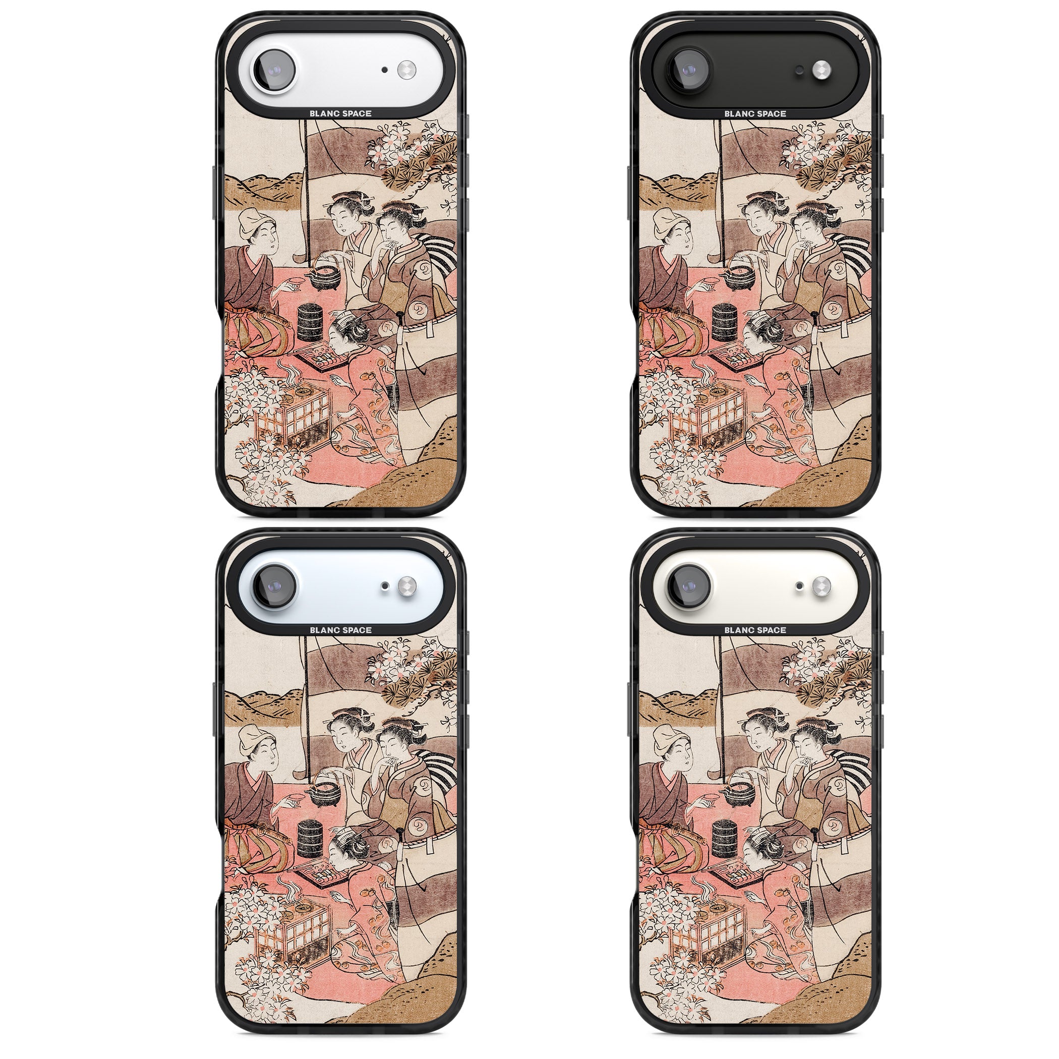 Japanese Afternoon Tea iPhone 17 Air Impact Black Phone Case APT Impact Protection