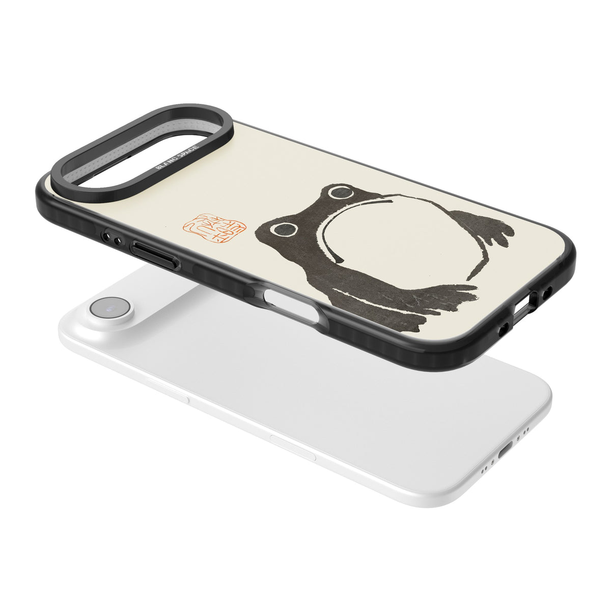 Matsumoto Hoji iPhone Air Impact Black Phone Case angled