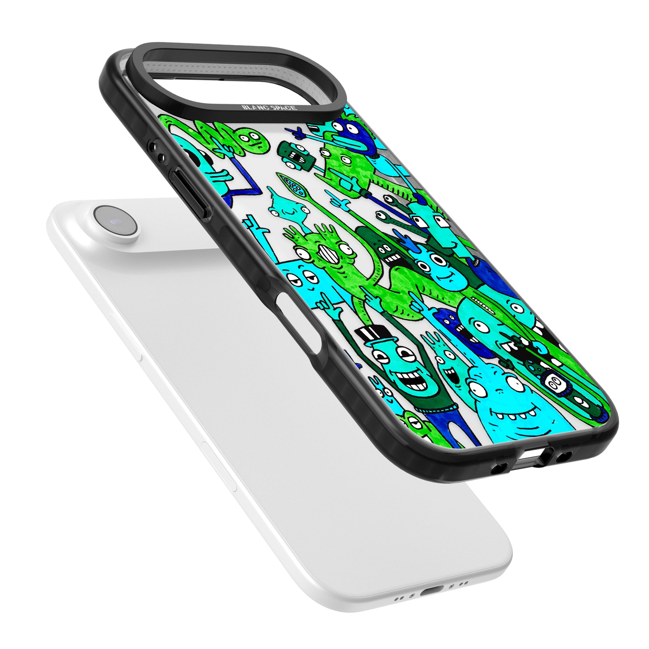 Don'T Point iPhone 17 Air Impact Black Phone Case Colours