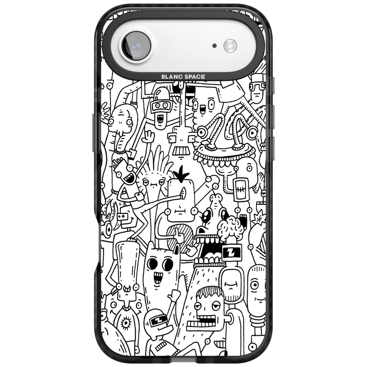 Stack Original iPhone Air Impact Black Phone Case front