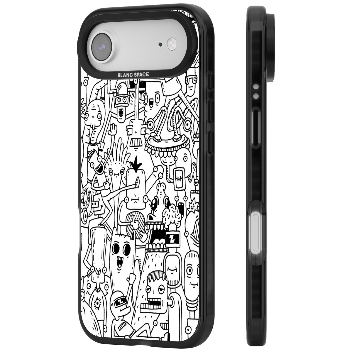 Stack Original iPhone Air Impact Black Phone Case side