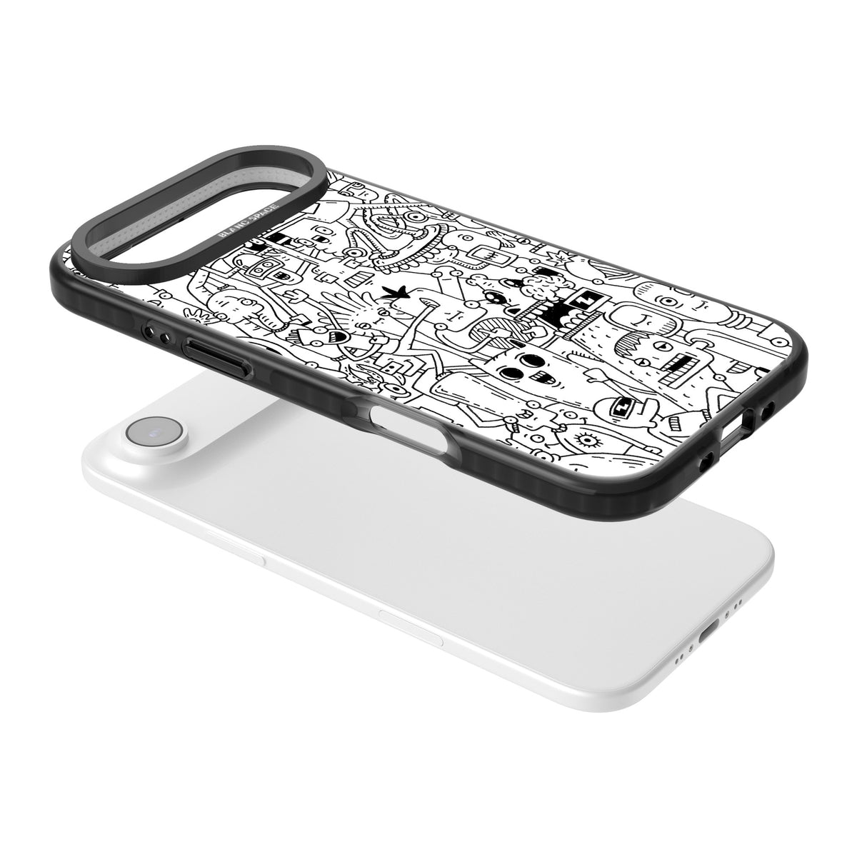 Stack Original iPhone Air Impact Black Phone Case angled