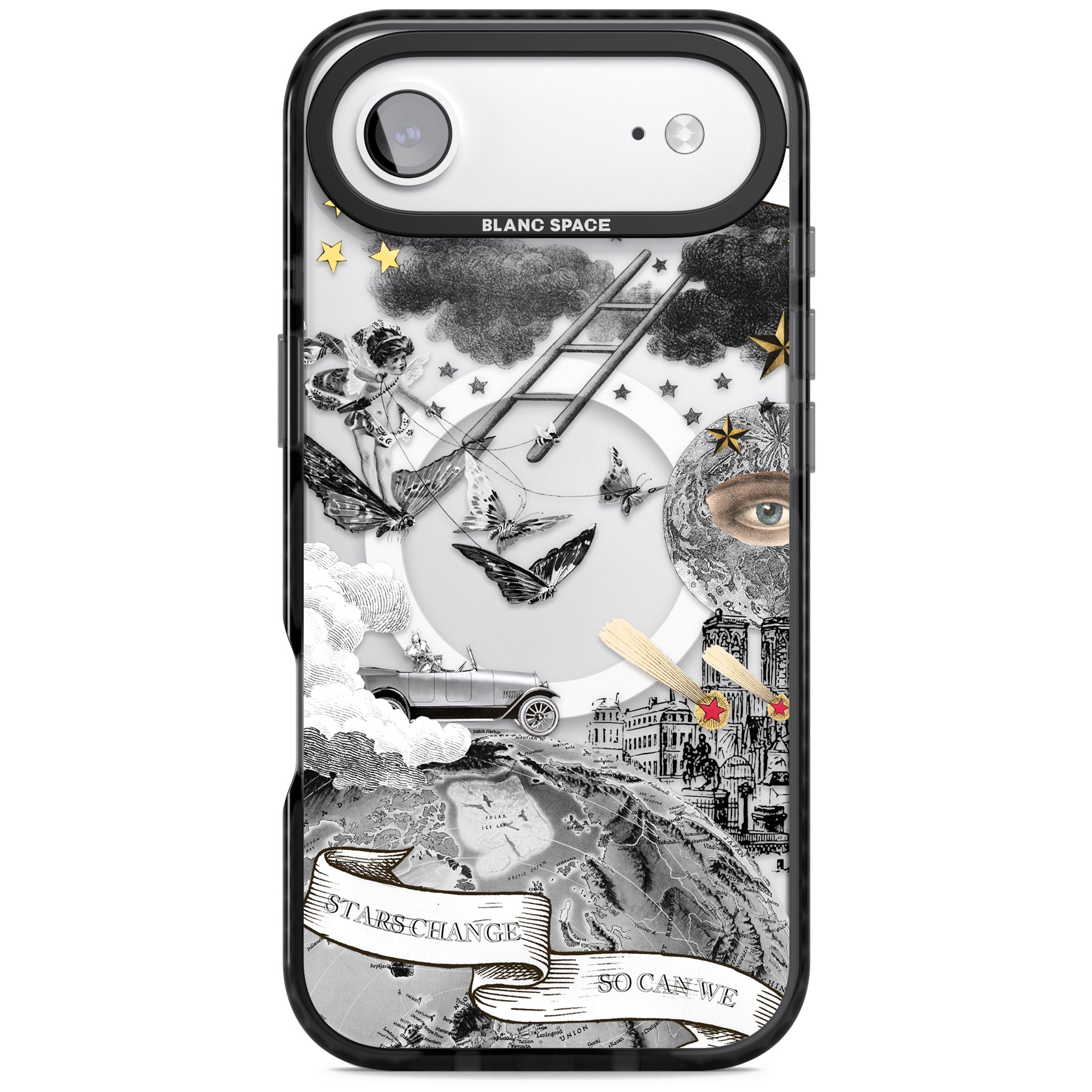 Stars Change So Can We iPhone 17 Air Impact Pro Black Phone Case
