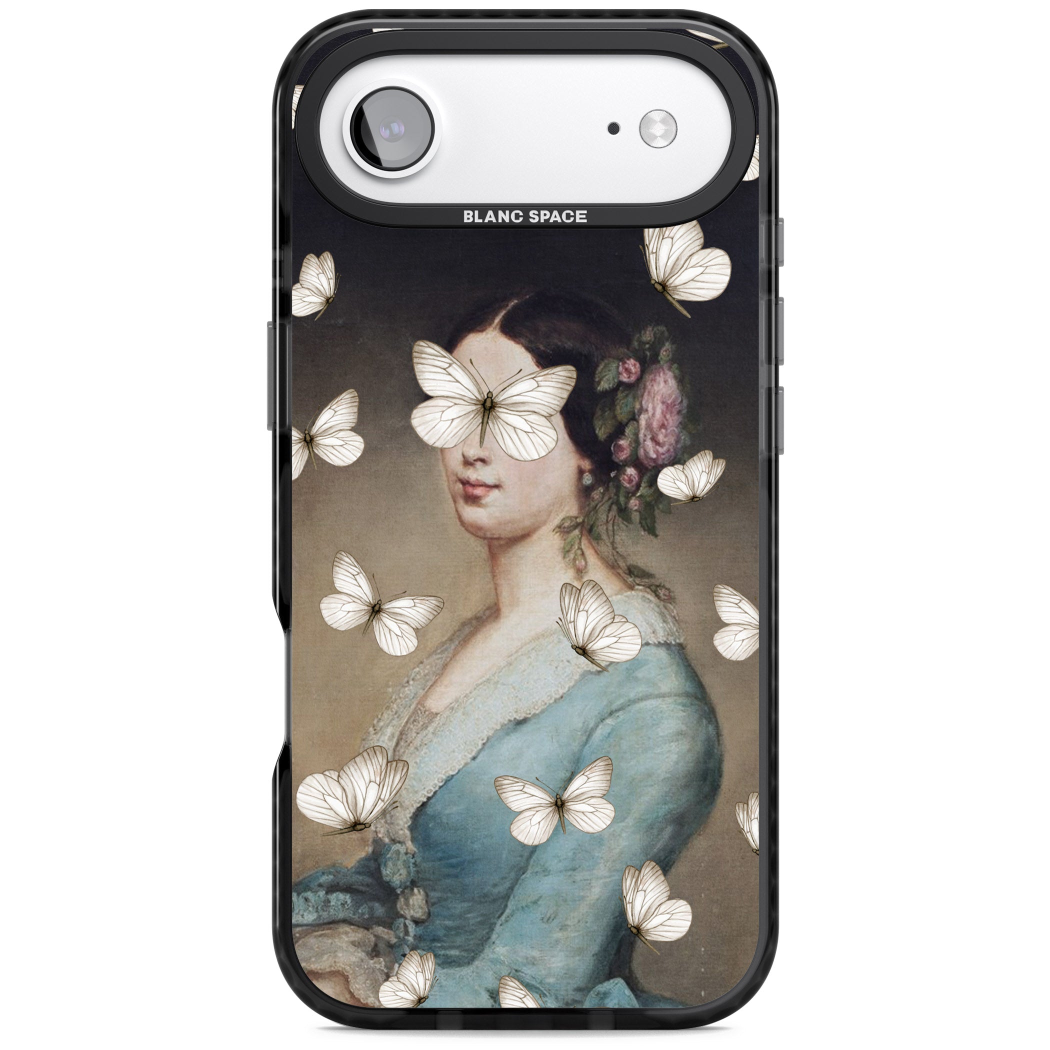 Butterfly Beauty iPhone 17 Air Impact Pro Black Phone Case