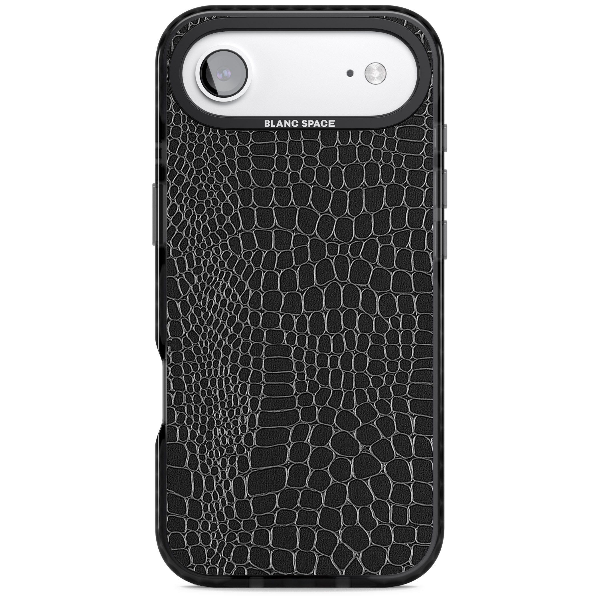 Black Snakeskin iPhone 17 Air Impact Pro Black Phone Case