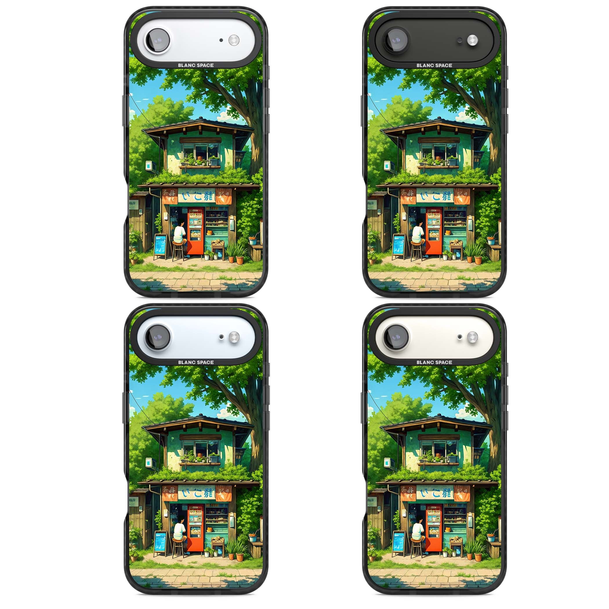Countryside Kiosk for her iPhone case | Black Impact Magsafe case for iPhone Air