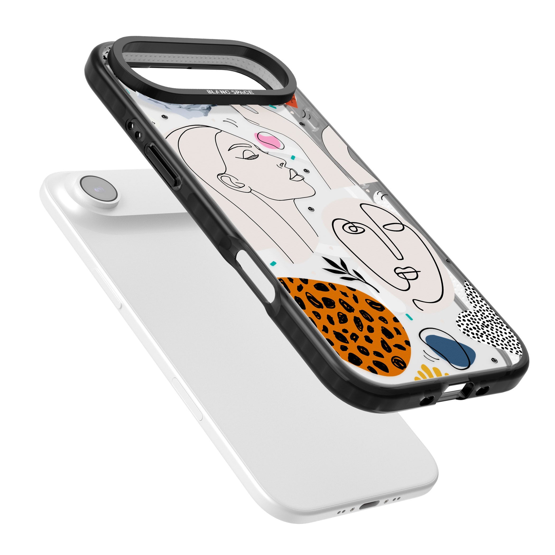 Artistic Expression Scrapbook iPhone 17 Air Impact Pro Black Phone Case Colours