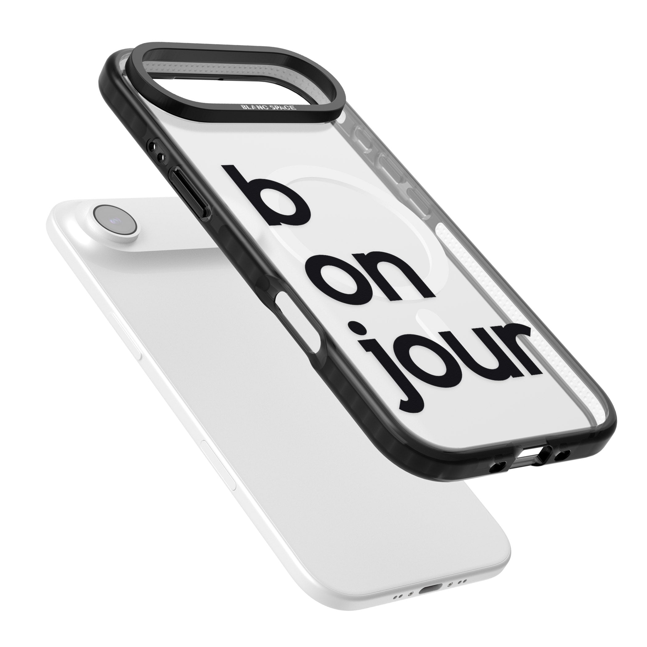 Bonjour iPhone 17 Air Impact Pro Black Phone Case Colours