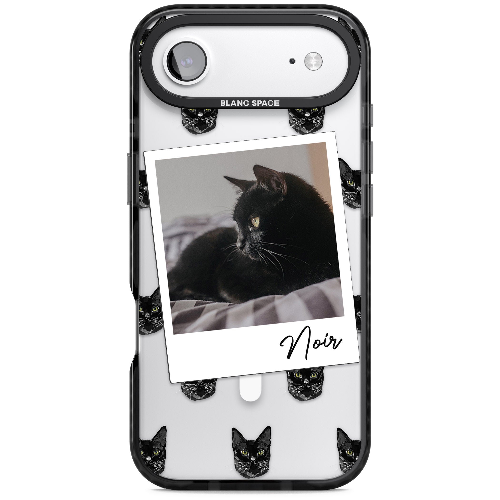 Personalised Bombay Cat Photo iPhone 17 Air Impact Pro Black Phone Case
