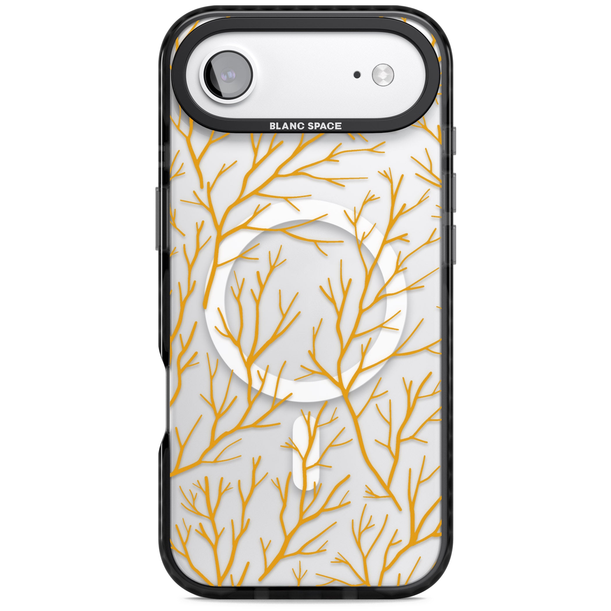 Personalised Bramble Branches iPhone 17 Air Impact Pro Black Phone Case