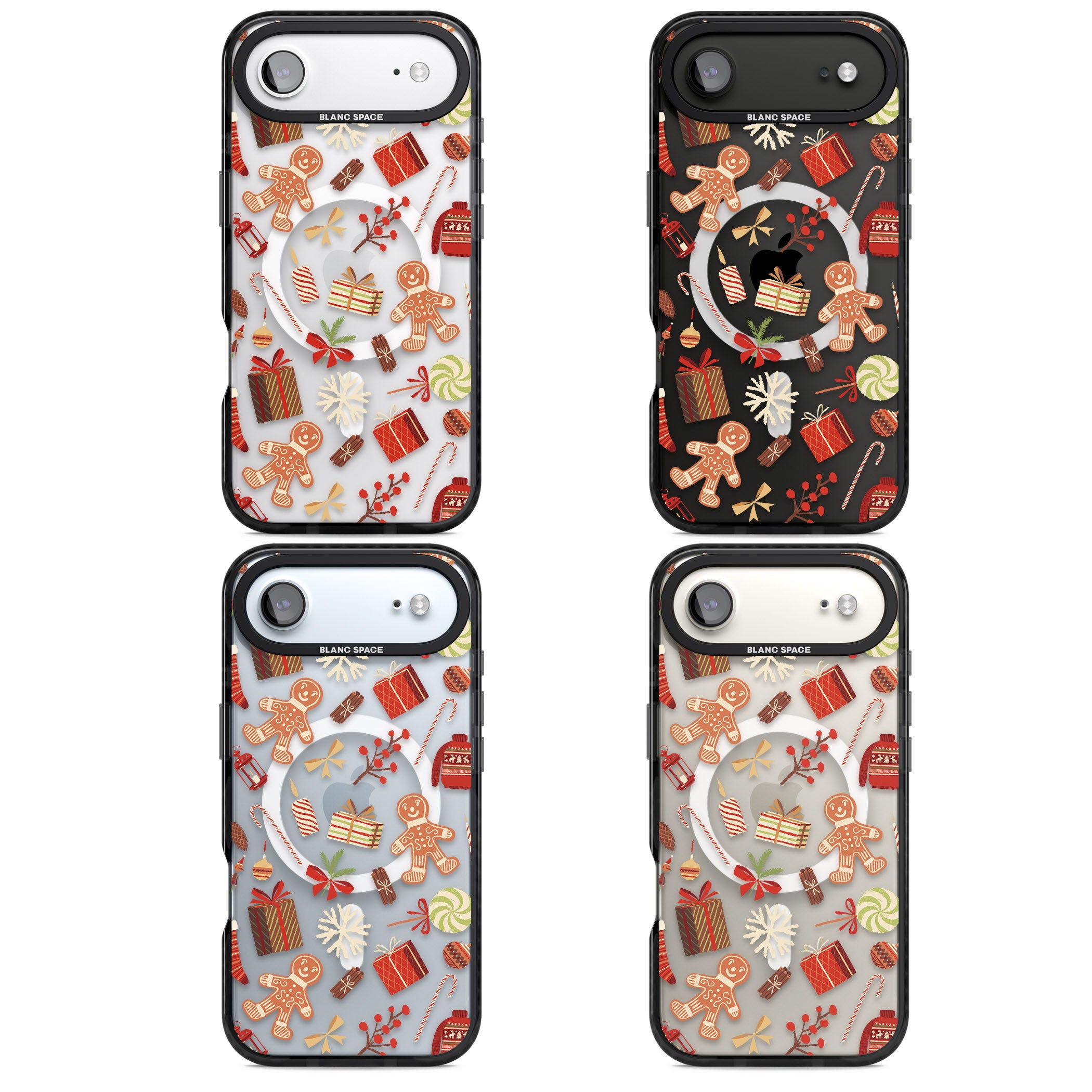 Christmas Assortments iPhone 17 Air Impact Pro Black Phone Case APT Impact Protection