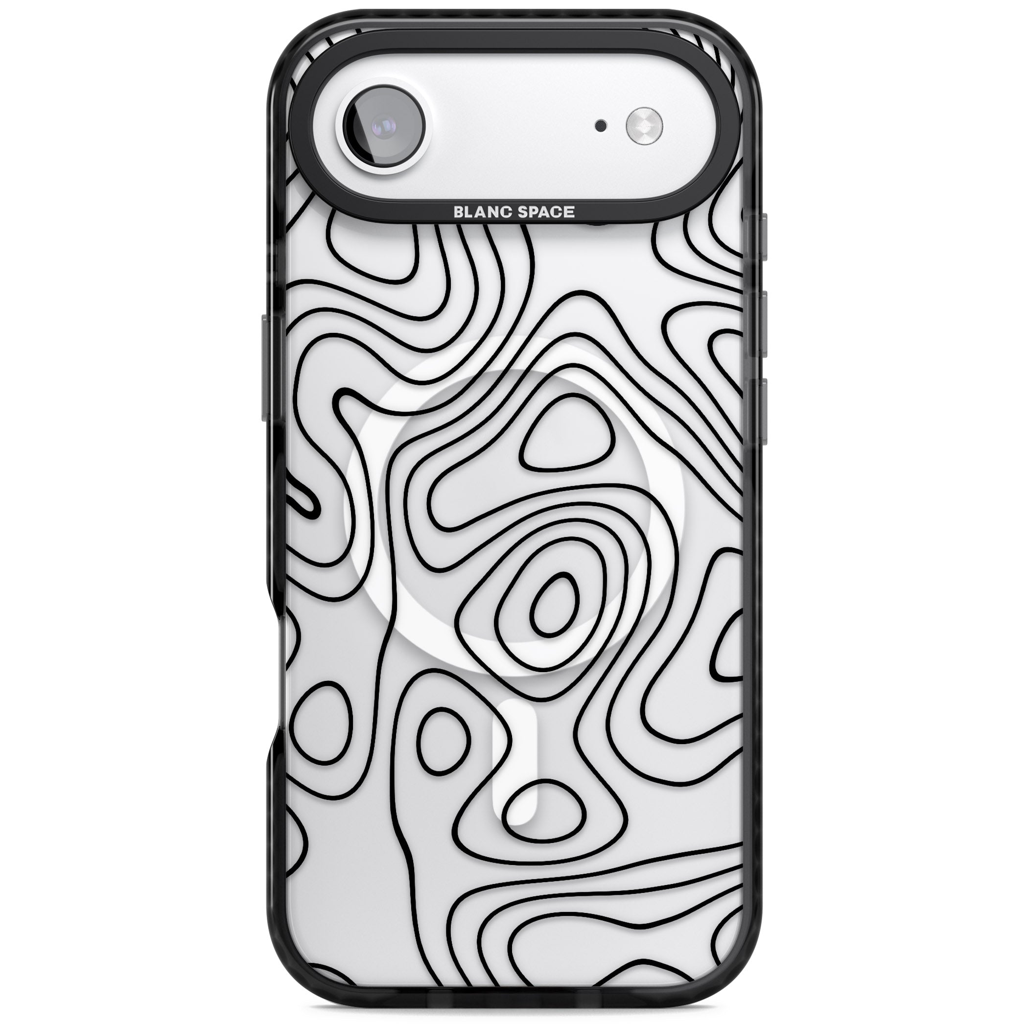 Damascus Steel iPhone 17 Air Impact Pro Black Phone Case