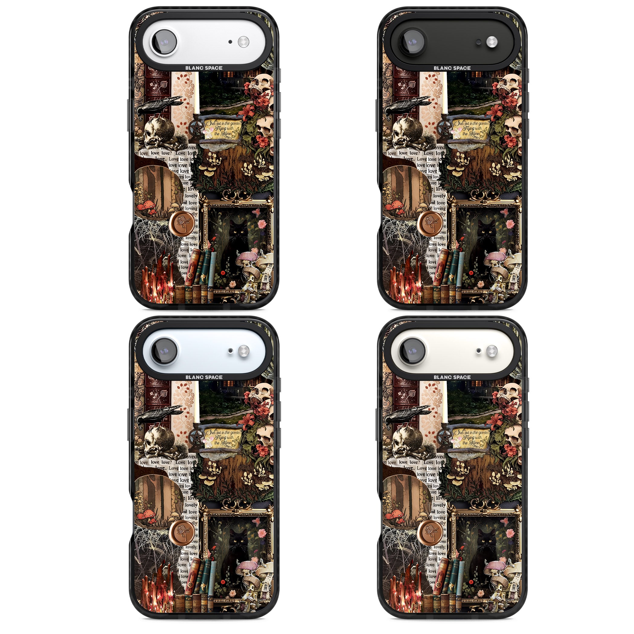 Academia Collage iPhone 17 Air Impact Pro Black Phone Case APT Impact Protection