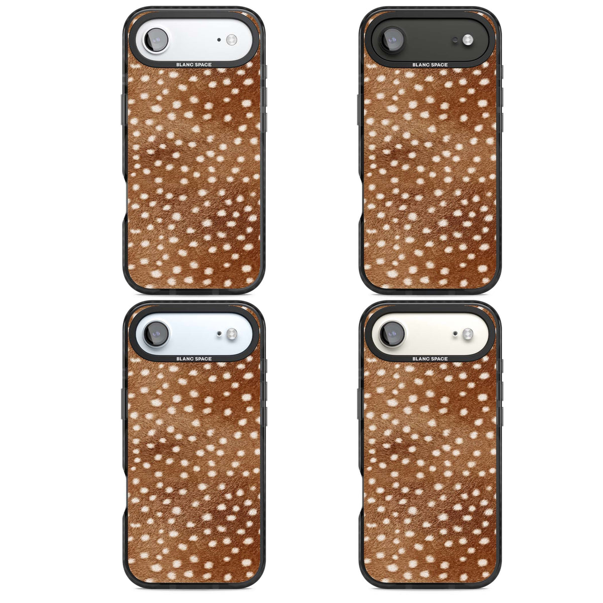 Deer Print animals iPhone case | Black Impact Magsafe case for iPhone Air