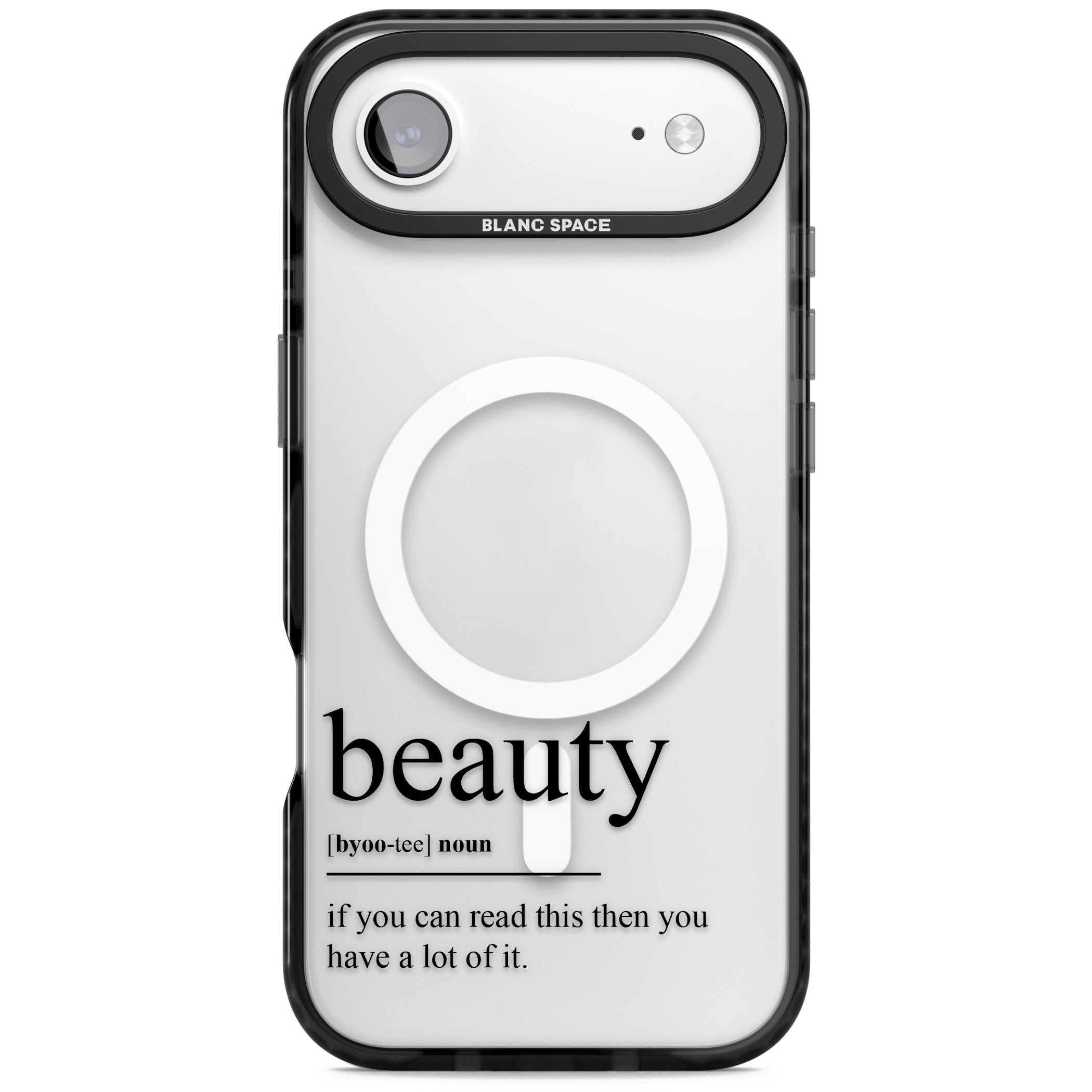 Beauty iPhone 17 Air Impact Pro Black Phone Case