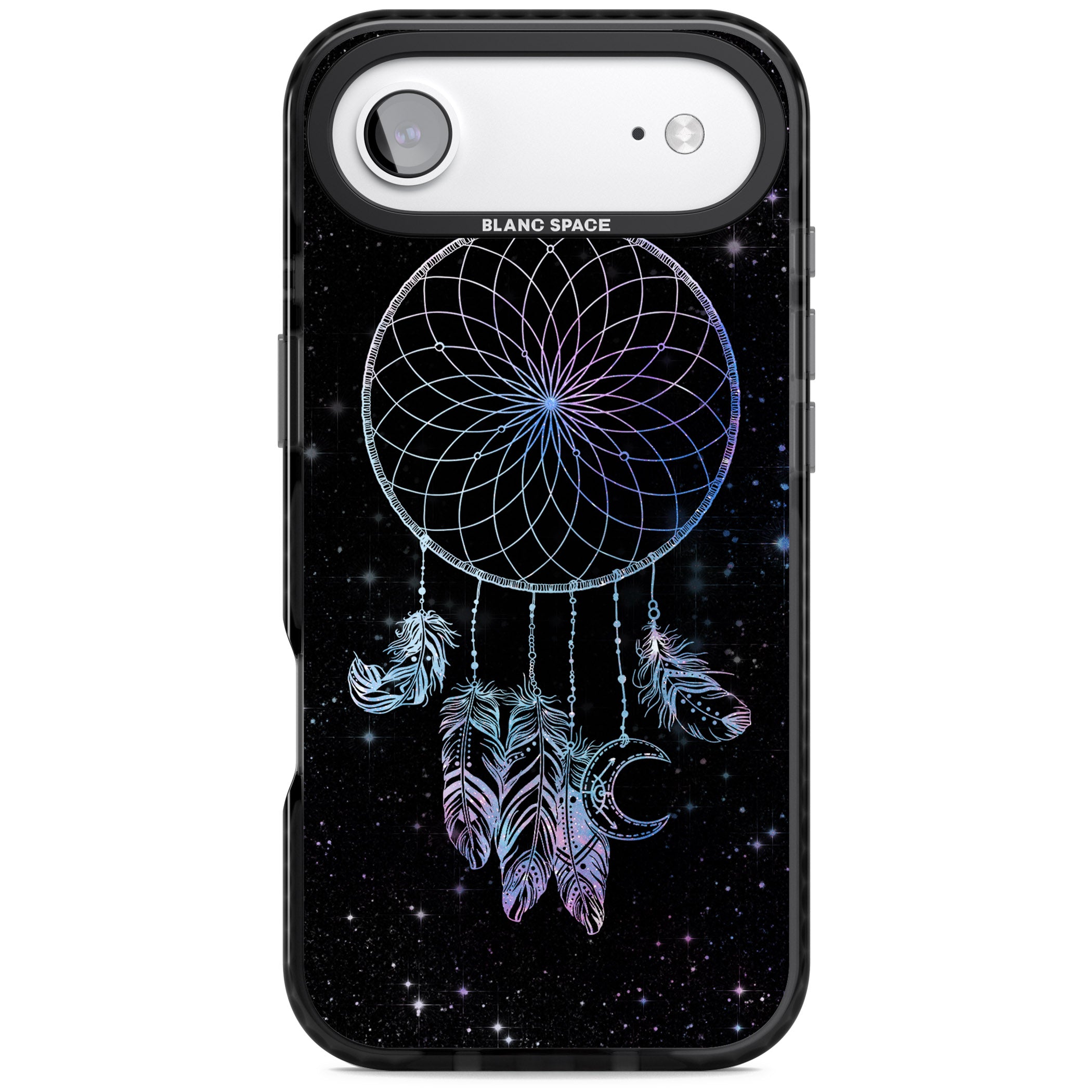 Dreamcatcher Galaxy iPhone 17 Air Impact Pro Black Phone Case