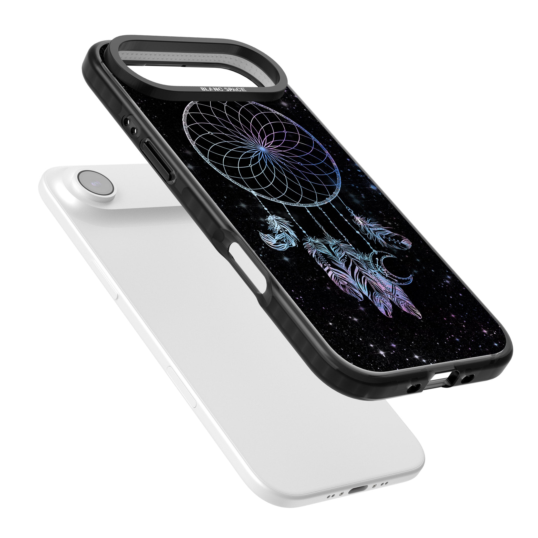 Dreamcatcher Galaxy iPhone 17 Air Impact Pro Black Phone Case Colours