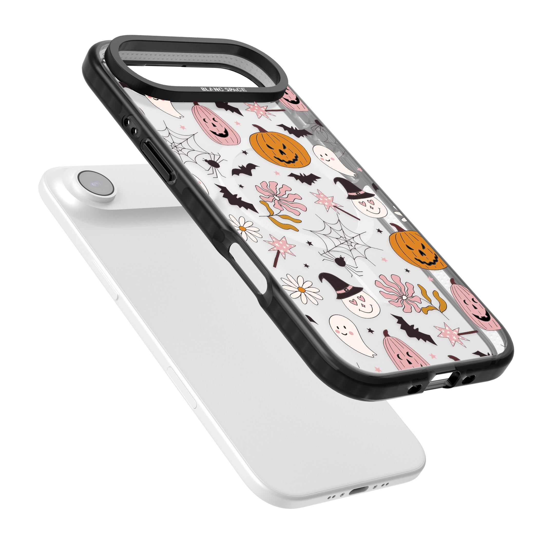 Spooky Mix iPhone 17 Air Impact Pro Black Phone Case Colours