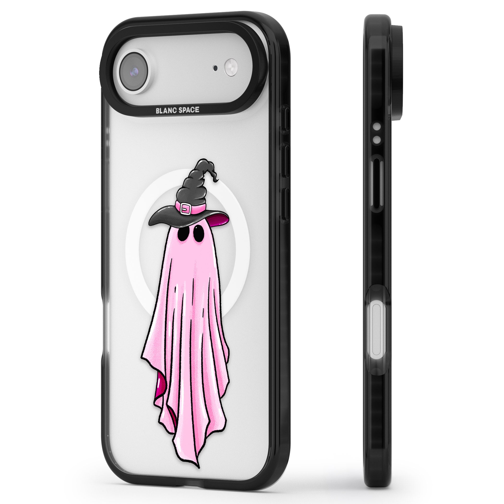 New Hat Day iPhone 17 Air Impact Pro Black Phone Case Side Profile