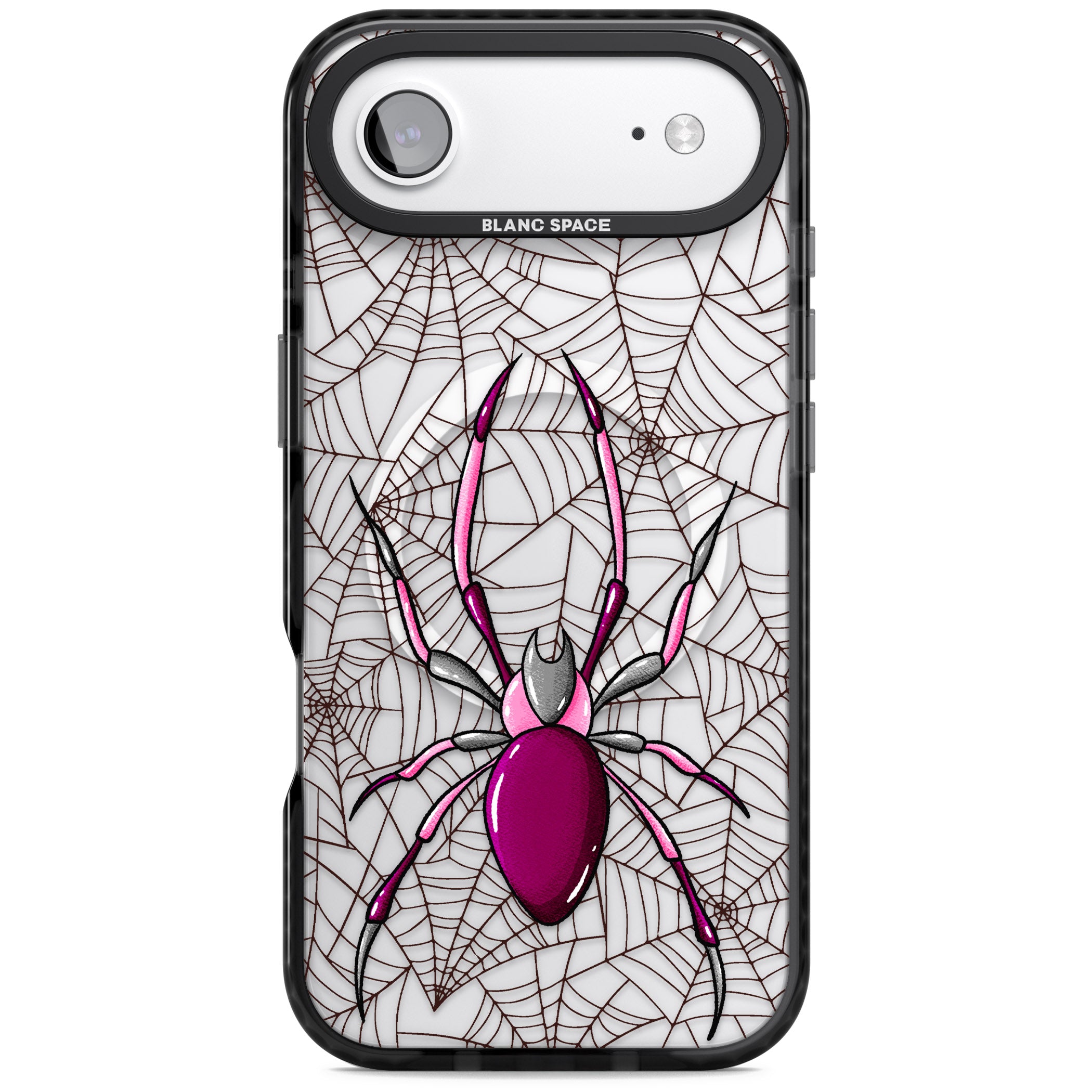 Arachnophobia iPhone 17 Air Impact Pro Black Phone Case