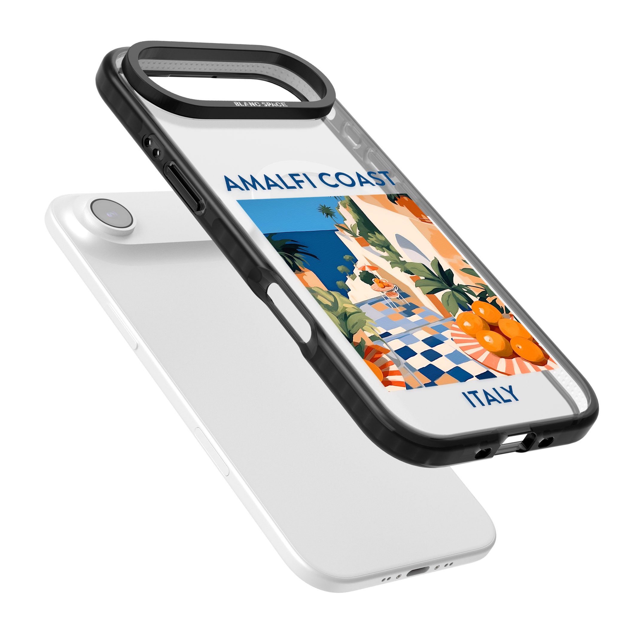Amalfi Coast iPhone 17 Air Impact Pro Black Phone Case Colours