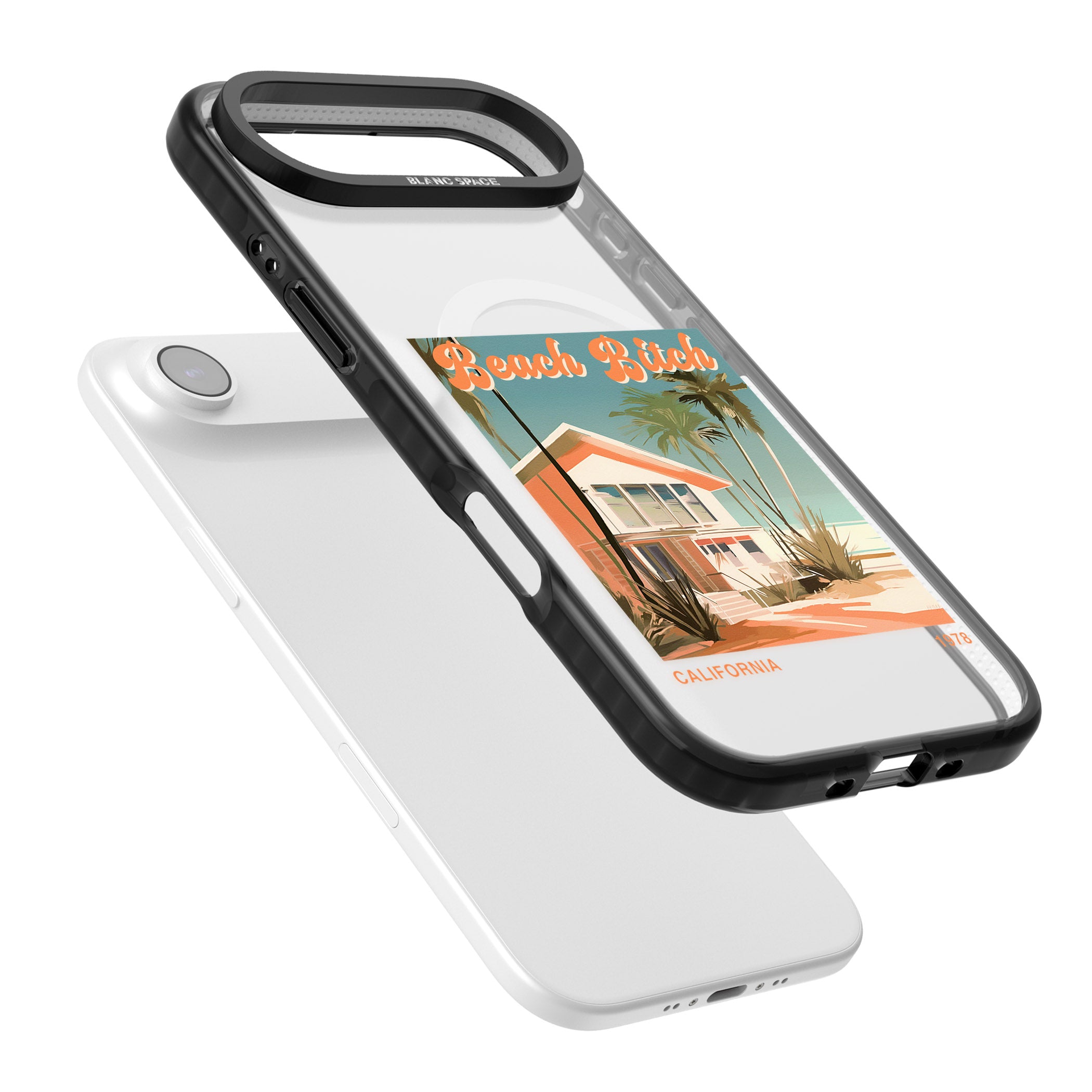 Beach B*tch iPhone 17 Air Impact Pro Black Phone Case Colours