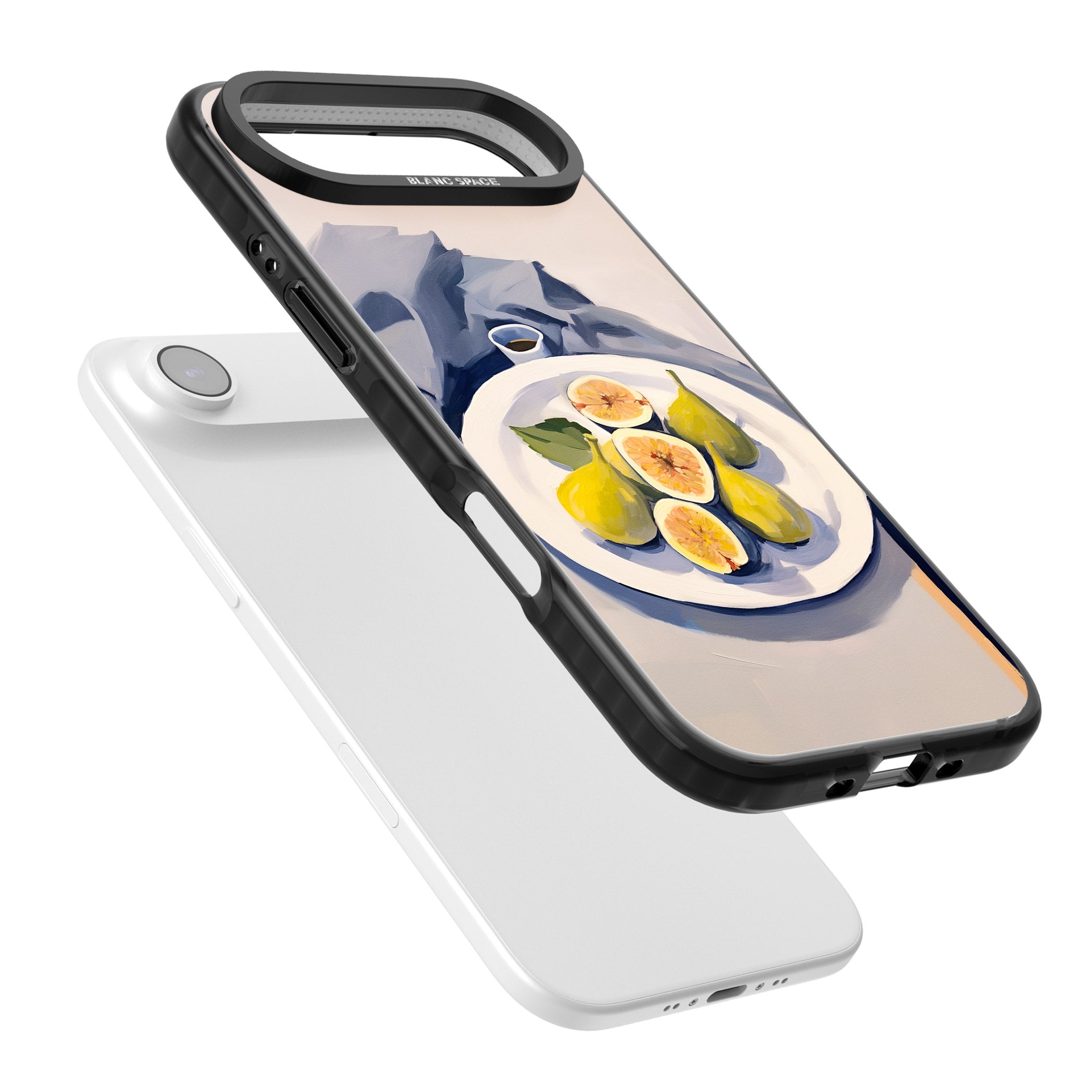 Plate of Pears iPhone 17 Air Impact Pro Black Phone Case Colours