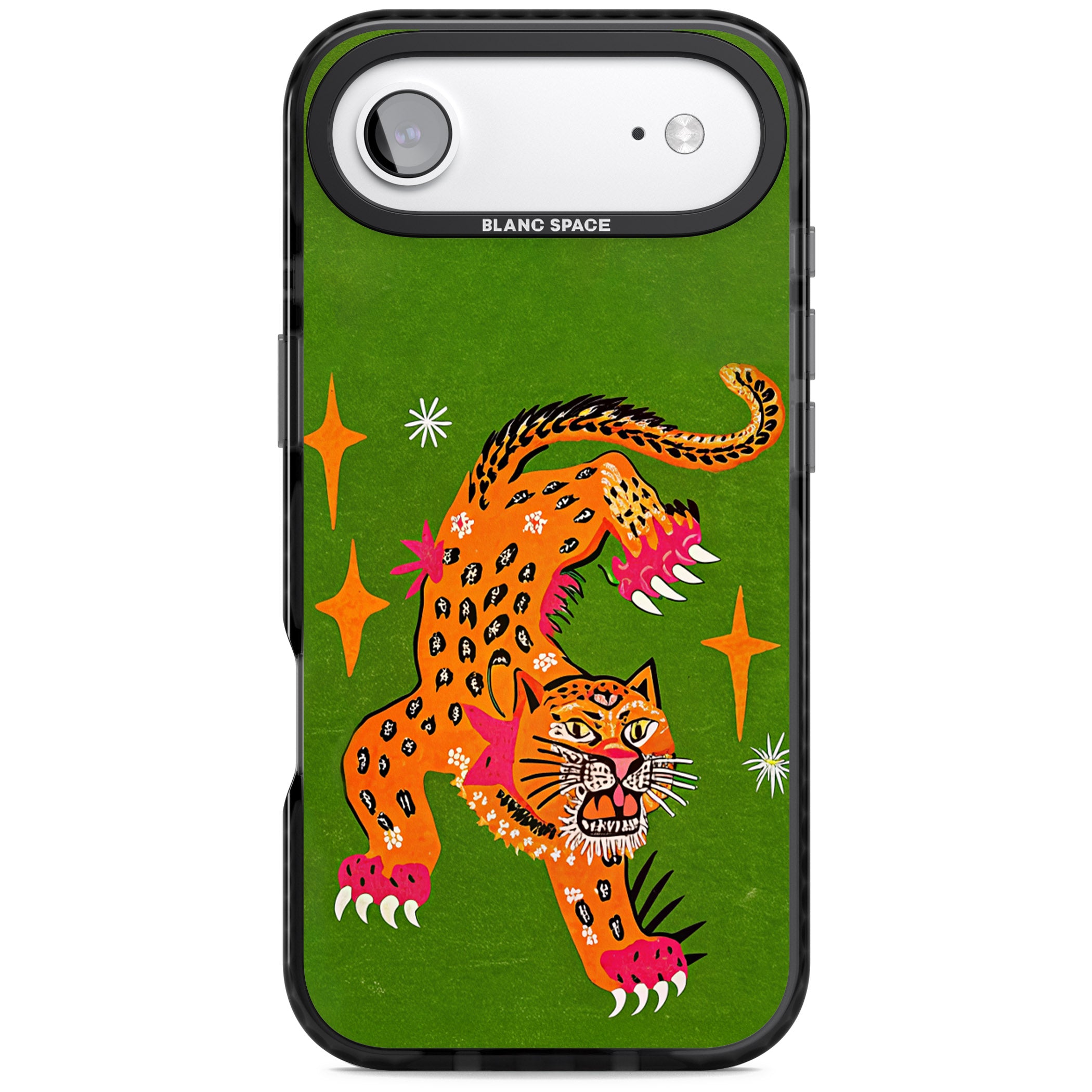 Fierce Jaguar iPhone 17 Air Impact Pro Black Phone Case
