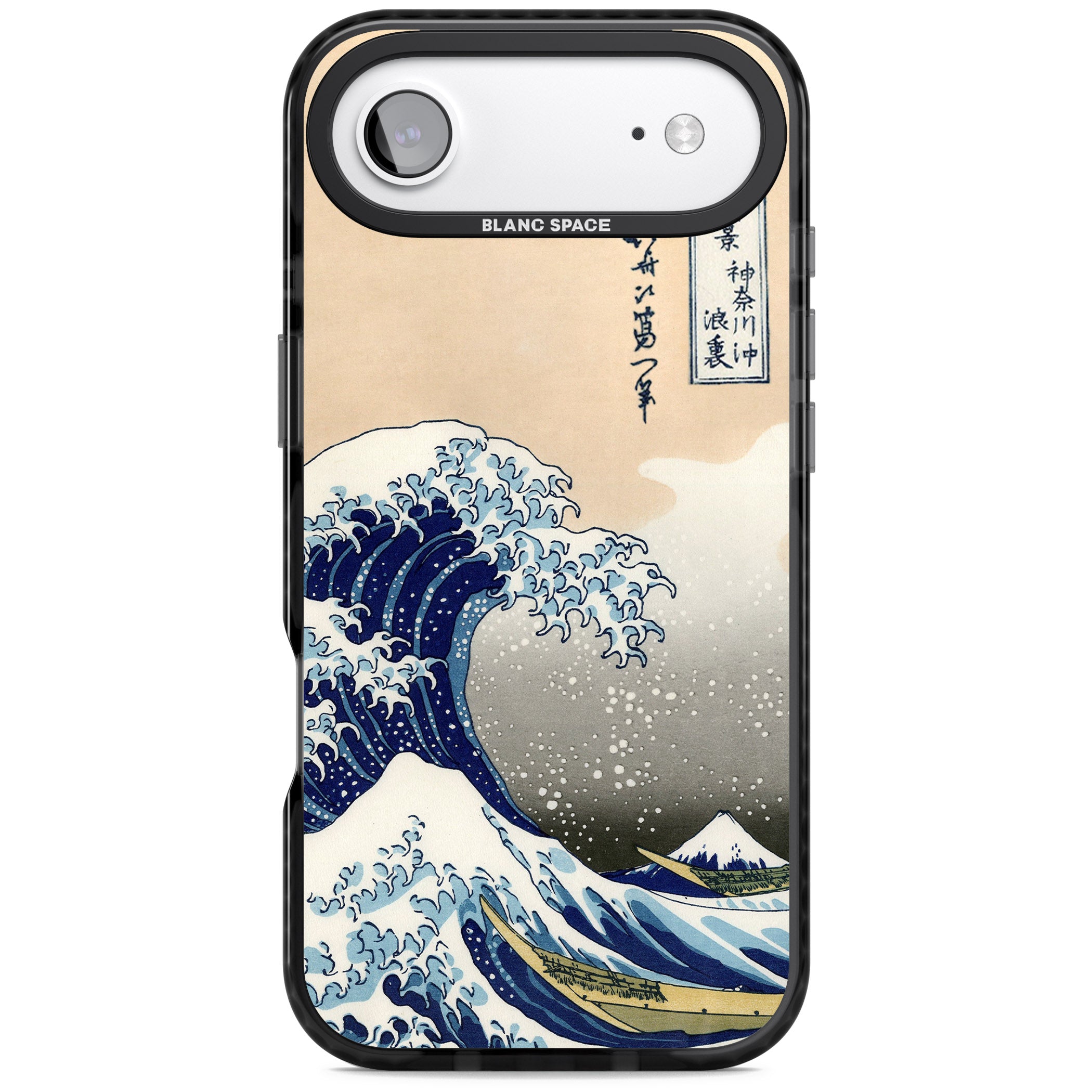 Great Wave iPhone 17 Air Impact Pro Black Phone Case